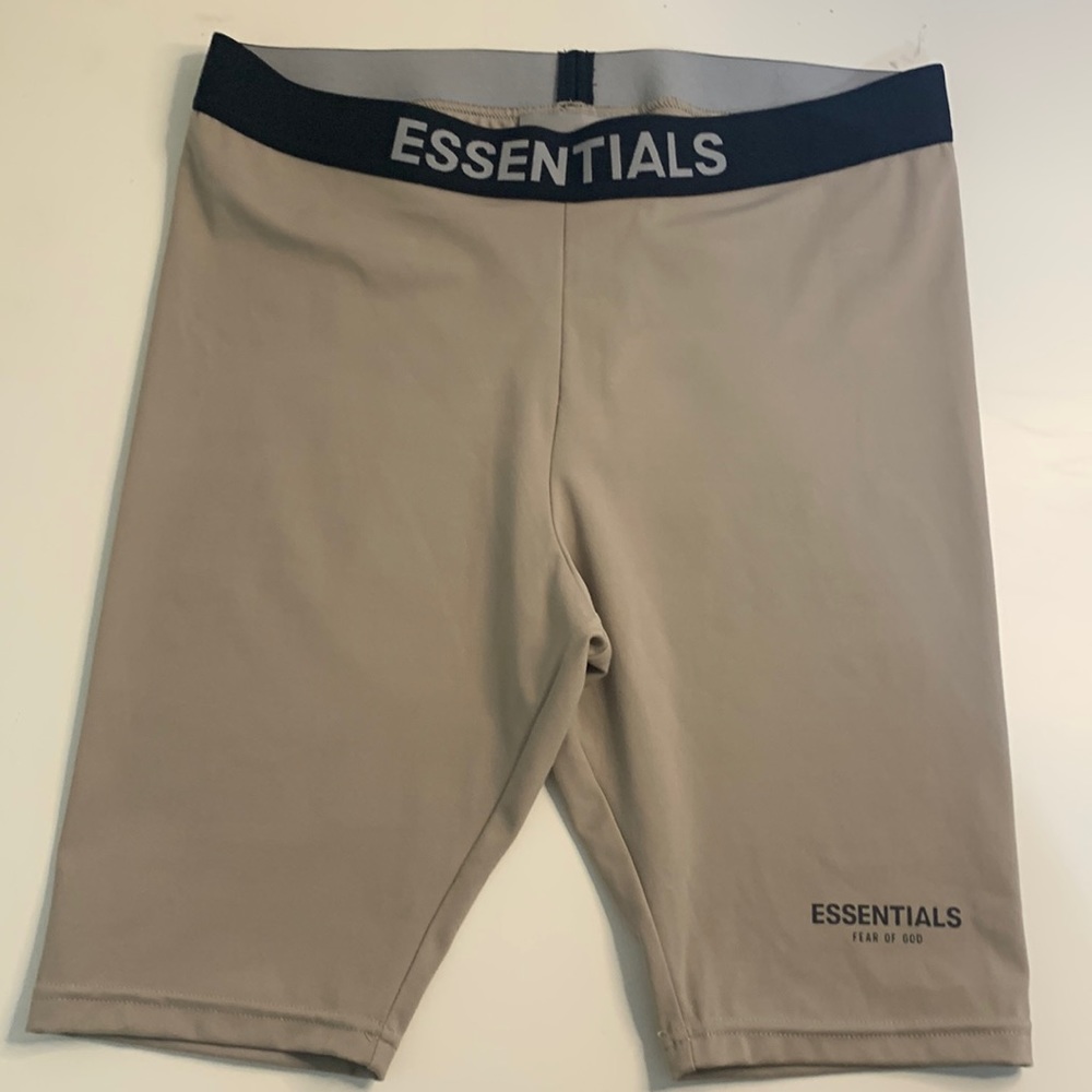 Fear of God Essentials Bike Shorts - Size Small